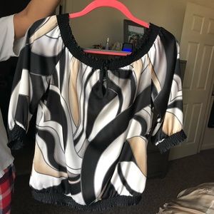 WHBM Silk Blouse